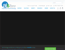 Tablet Screenshot of aislabs.com